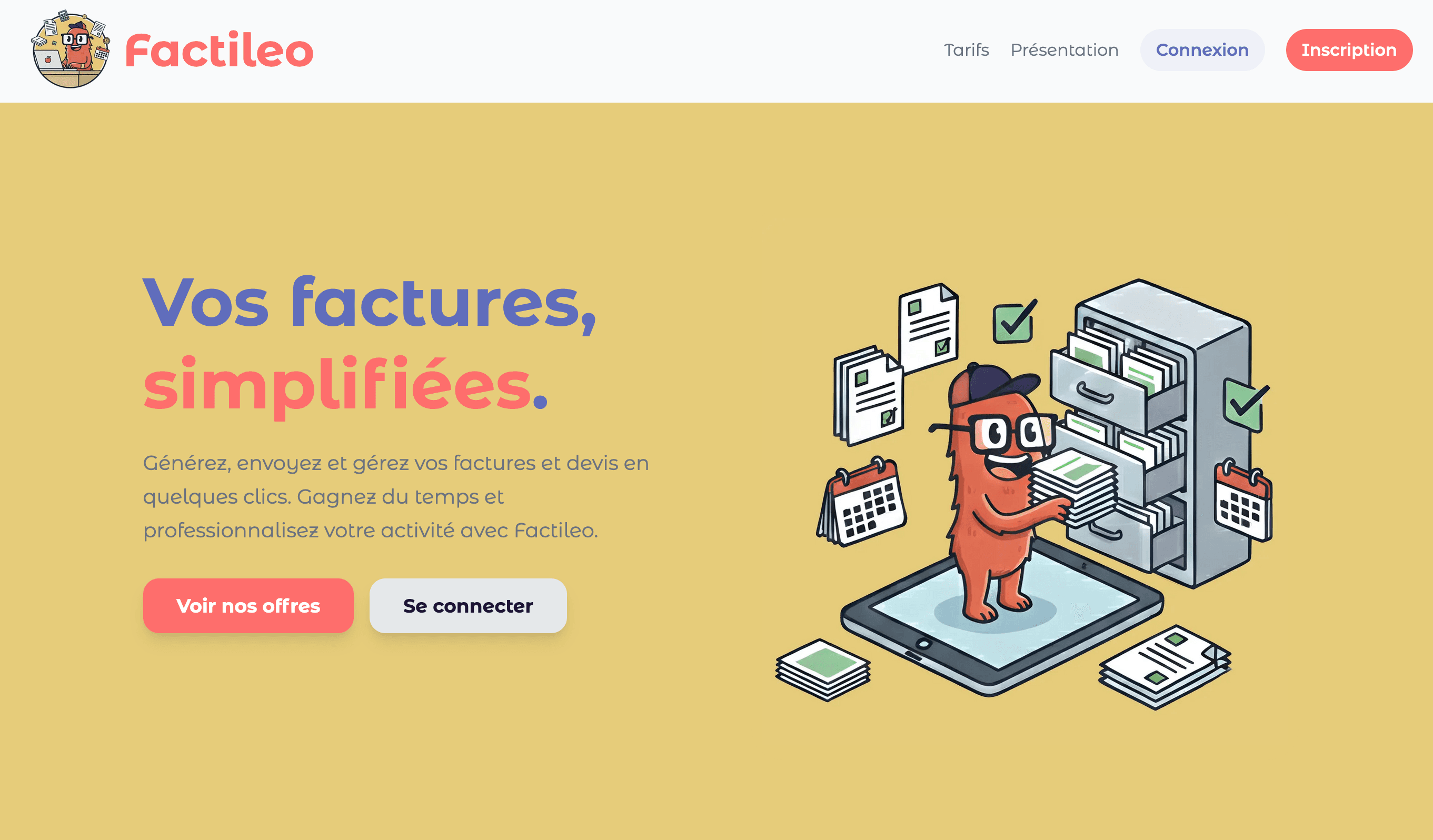 Factileo, Vos factures, simplifiées.